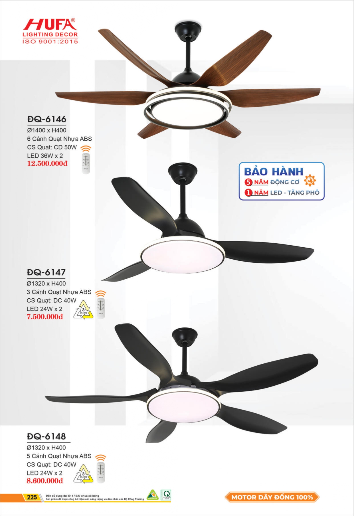 Bảng giá đèn LED HUFA 2026